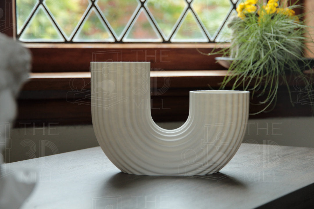 Modern Dual Indoor Planter