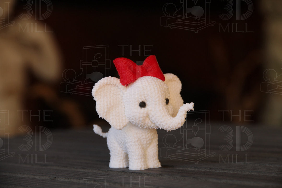 Elephant with Bow
