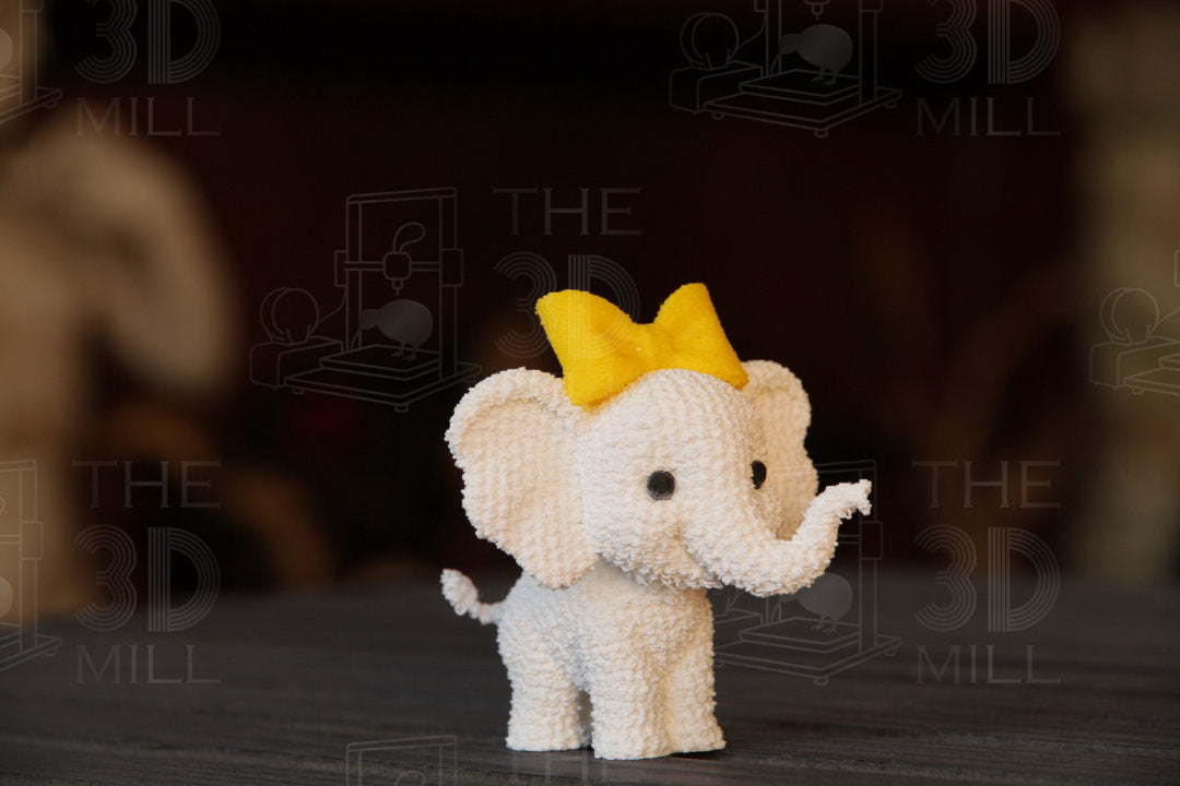 Elephant with Bow