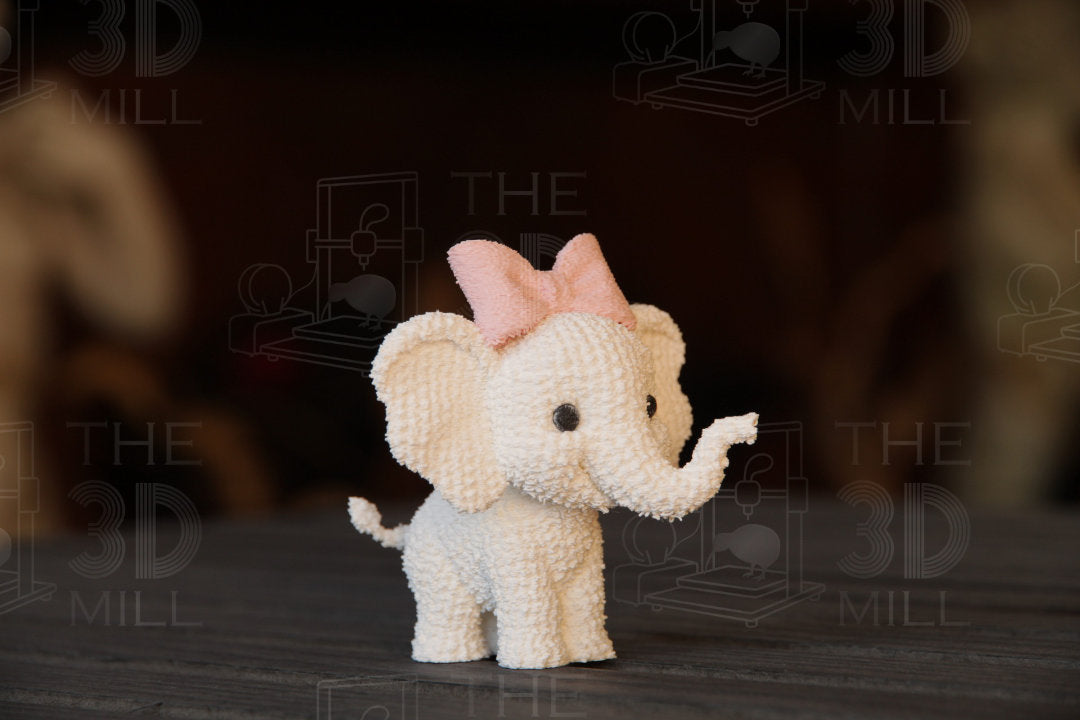 Elephant with Bow