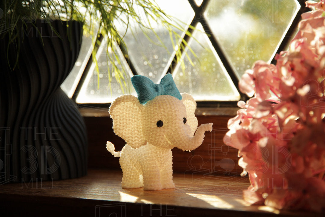 Elephant with Bow