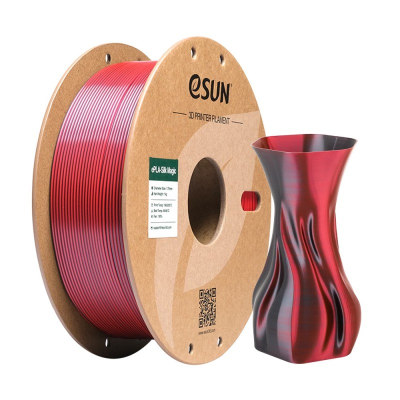 eSun Dual-Color ePLA-Silk Magic Filament - 1KG