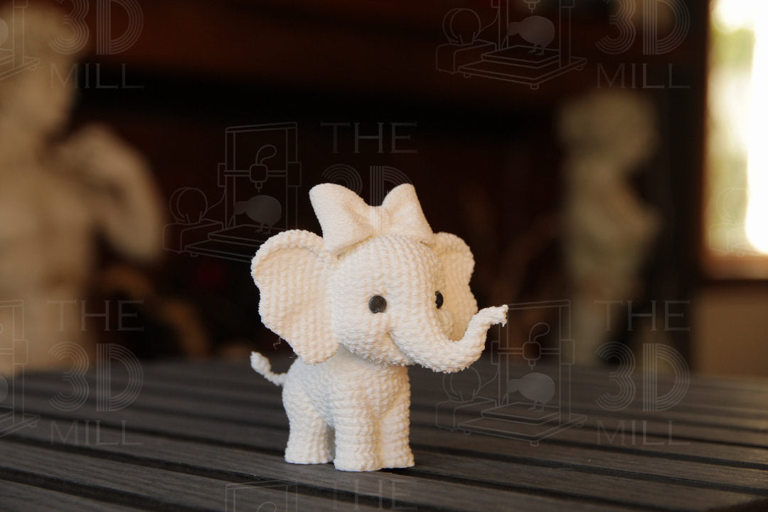 Elephant with Bow
