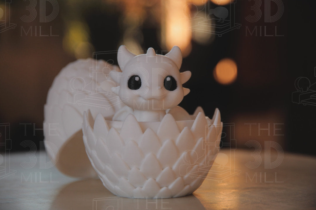 Baby Dragon with Egg