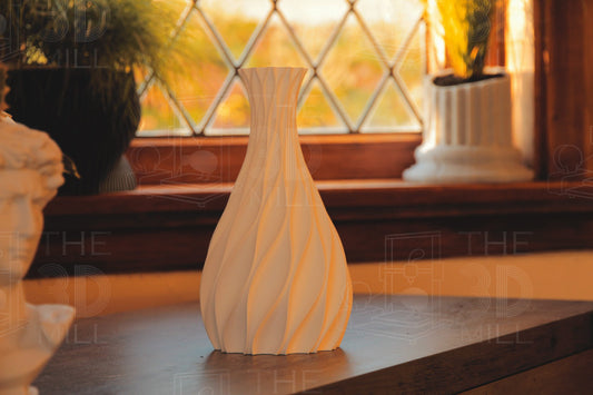 Modern Spiral Vase
