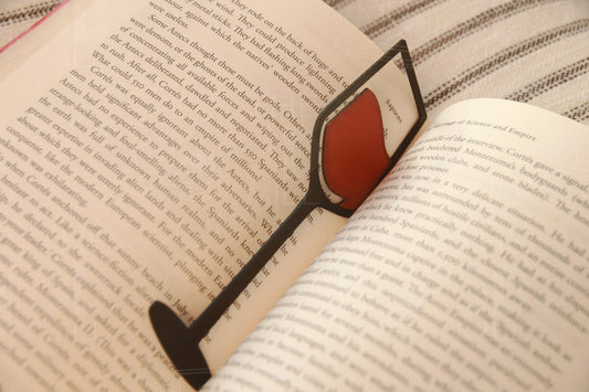 Wine Glass Bookmark