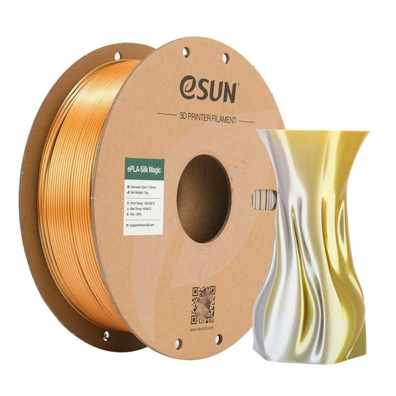 eSun Dual-Color ePLA-Silk Magic Filament - 1KG