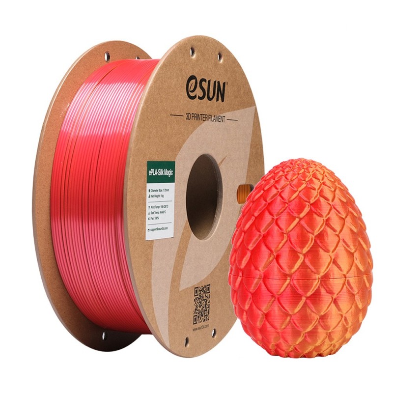 eSun Dual-Color ePLA-Silk Magic Filament - 1KG